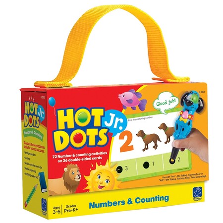 Начальная математика: Карточки "Числа и счёт" для говорящей ручки Hot Dots® Educational Insights
