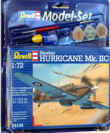 Сборные модели-копии: Самолет Hawker Hurricane MkII - Revell (64144)