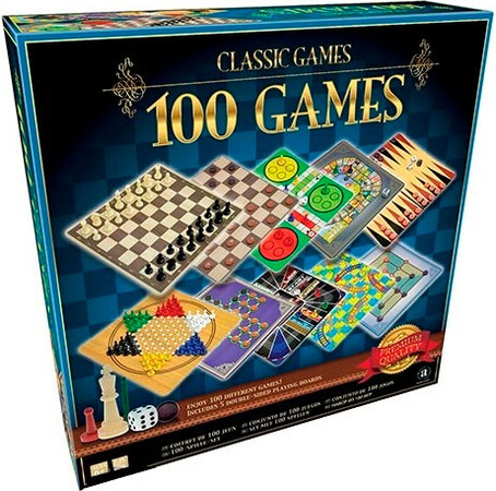 Настільні ігри: Настольная игра, набор 100 игр, Merchant Ambassador