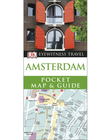 Для среднего школьного возраста: DK Eyewitness Pocket Map and Guide: Amsterdam