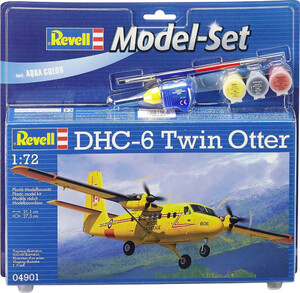 Ігри та іграшки: Збірна модель Revell Model Set Літак DHC-6 Twin Otter 1:72 (64901)