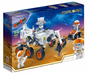 Ігри та іграшки: Конструктор «Космічні дослідження: марсохід 2.0», 373 ел. Banbao