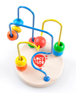 Розвивальні іграшки: Лабиринт с бусинками 2, Lucy&Leo