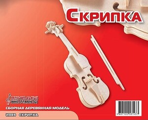 Дерев'яні конструктори: Скрипка, Мир деревянных игрушек