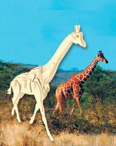Дерев'яні конструктори: Жираф, Мир деревянных игрушек