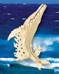 Дерев'яні конструктори: Горбатий кит, Мир деревянных игрушек