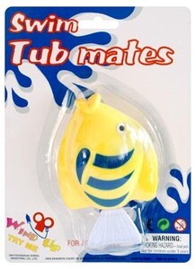 Заводная игрушка для ванной - Мои морские друзья - рыбка
