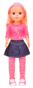 Игры и игрушки: Кукла  блондинка с аксессуарами для волос, 40 см