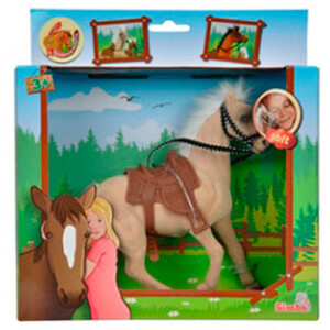 Игры и игрушки: Лошадка изабелловая, 19 см
