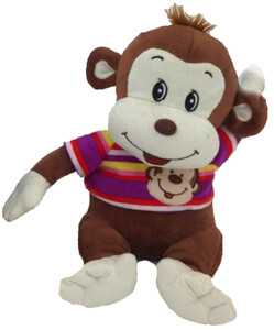 М'які іграшки: Мавпа (червоний) 26 см. Devilon