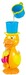 Іграшка для купання Каченя Водяне колесо (синій капелюх), BeBeLino, синій капелюх дополнительное фото 1.