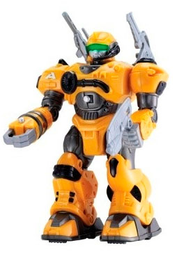 Роботи: Робот-воїн (жовтий)