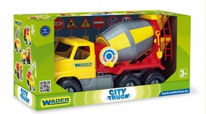 Ігри та іграшки: Іграшкова машинка City Truck (бетономішалка), 52 см