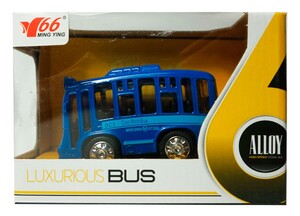Автобус (світло, звук) синій