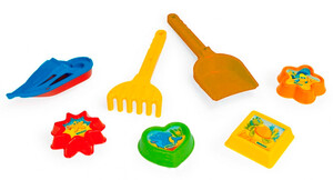 Розвивальні іграшки: Набір літній 7 елементів, (помаранчевий) Wader