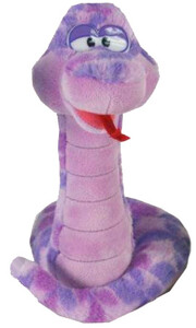 М'які іграшки: Змійка фіолетова, 23 см