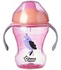 Чашка-непроливайка розовая (от 6 мес.), 230 мл Tommee Tippee