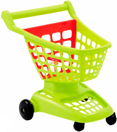 Магазин: Візок для супермаркету (салатовий), Ecoiffier