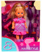 Кукла Эви с длинными волосами в платье с ромбиками дополнительное фото 1.