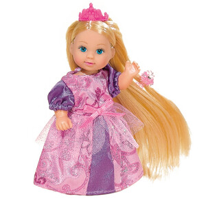 Куклы: Принцесса Эви с длинными волосами Steffi & Evi Love
