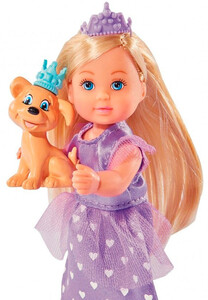 Ляльки: Лялька Еві Принцеса з собакою Steffi & Evi Love