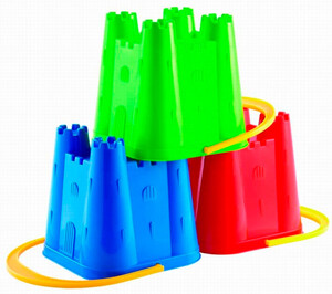 Ігри та іграшки: Синє відро-вежа
