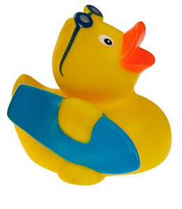 Іграшки для ванни: Качка в окулярах, іграшка для ванної