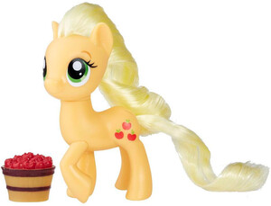 Персонажи: Эплджек, фигурка пони-подружки, My Little Pony