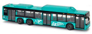 Машинки: Городской автобус, металлический, MAN Lion’s City Bus C (зеленый), 13 см