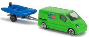 Игры и игрушки: Микроавтобус Renault Trafic, 13 см (250-38354017)
