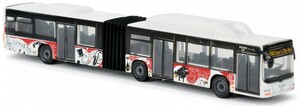 Автобусы: MAN Lion’s (белый), городской транспорт, 20 см