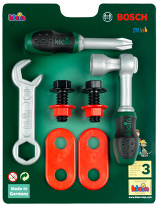 Ігри та іграшки: Набір інструментів Bosch з гайковим ключем