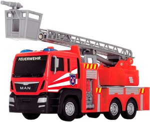 Машинки: Пожежна машина MAN з висувною драбиною (17 см)
