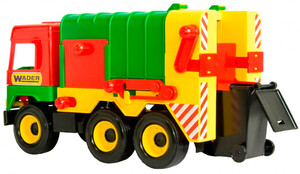 Игры и игрушки: Middle Truck мусоровоз (красный), 42 см