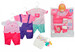 Комбінезон з фіолетовими штанцями і аксесуари для пупса 38-43 см New Born Baby дополнительное фото 3.