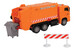 Автомобиль Мусоровоз оранжевый с контейнером и ограждением, 22 см дополнительное фото 1.