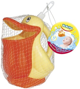 Іграшки для ванни: Лійка Пелікан жовтий, BeBeLino