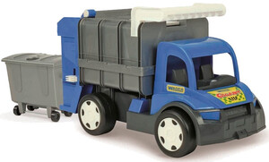 Городская и сельская техника: Мусоровоз Гигант (65 см), Giant Truck, синий