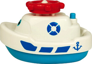 Игры и игрушки: Кораблик-фонтан, игрушка для купания (белый), BeBeLino, белый