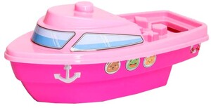 Розвивальні іграшки: Кораблик-сортер (рожевий) Тигрес