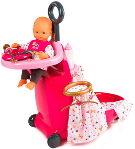 Домики и мебель: Игровой набор Baby Nurse Раскладной чемодан, для пупса до 42 см