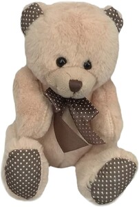 Тварини: М'яка іграшка Ведмідь (15 см), бежевий