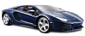 Машинки: Модель автомобіля Lamborghini Aventador LP700-4 (синій металік), 1:24