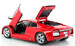 Модель автомобиля Lamborghini Murcielago (красный металлик), 1:24 дополнительное фото 1.