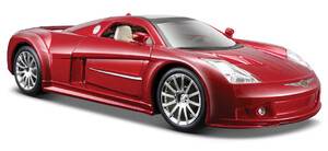 Машинки: Модель автомобіля Chrysler ME Four Twelve Concept (червоний металік), 1:24