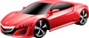 Автомодель 2013 Acura NSX Concept со светом и звуком красный (1:24), Maisto