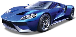 Игровая автомодель Ford GT со светом и звуком (синий), 1:24