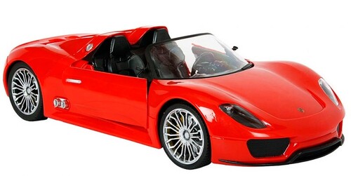 Машинки: Porsche 918 Spider автомобиль на радиоуправлении (красный), 1:14