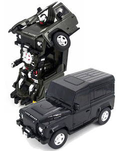 Машинки: Автомобіль-трансформер Land Rover Defender на радіоуправлінні, 1:14