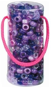 Изготовление украшений: Набор бусин (фиолетовый) Lena
